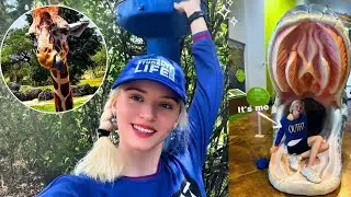 Я КОРМИЛА ЖИРАФА… // Влог из Зоопарка🦒