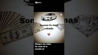 siempre nos robaban las cosas de la escuela xd