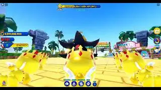 Roblox Sonic Speed Simulator Golden Adventure Event Review (Gold Style Shadow)