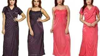 2020 spical cotton maxi design||letest nighty design2020.  Summer night dress