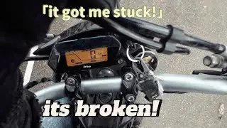 my Surron throttle broke