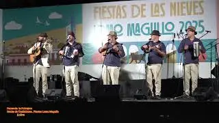 PARRANDA LA POLVAJERA EN  ,NOCHE DE TRADICIONES FIESTAS LAS NIEVES LOMO MAGULLO TELDE 2025