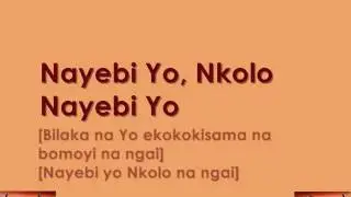 Nzambe na bomoyi Gael 2011 (extrait 2)