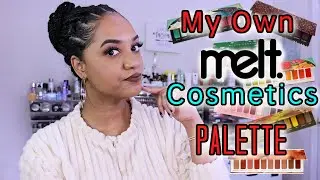 Making My Own MELT COSMETICS Palette | Build-A-Palette REMIX