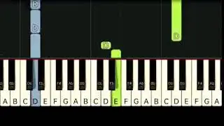 DAN HILL - SOMETIMES WHEN WE TOUCH | SLOW & EASY PIANO TUTORIAL