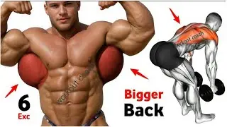 6 Must Do Back Workout For Bigger Back Muscles 