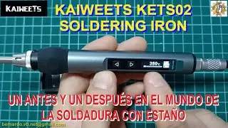 Smart Soldering Iron. Soldador de esta&ntilde;o inteligente &iexcl;Se calienta en s&oacute;lo unos segundos!