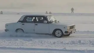 Time attack, 5 января 2018 озеро в д.Ивановка, Белово