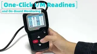 KW681 OBDII Scanner on car =68s by miya from konnwei factory