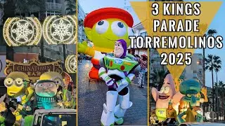 Torremolinos Spain Celebrates Three Kings’ Day 2025 [4K] Reyes Magos