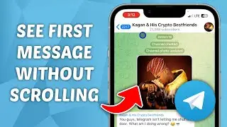 How to See First Message Without Scrolling on Telegram