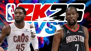 NBA LIVE! Rockets VS Cavs December 28,2025 PS5 NBA2K26