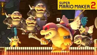 SUPER MARIO MAKER 2 - KOOPALINGS BOSS RUSH & AUTO LEVEL STAGES [Nintendo Switch]