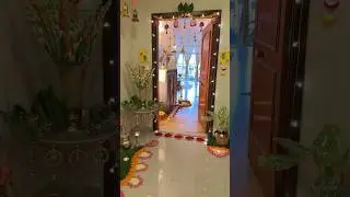 Diwali Decor 2024✨ #shorts #youtubeshorts #diwalicelebration #diwalidecor #rangoli #homedecor