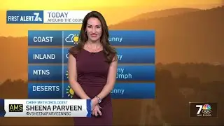 Jan. 16, 2026 | Santa Ana conditions continue | San Diego Weather Today