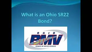 What is an Ohio SR22 bond?