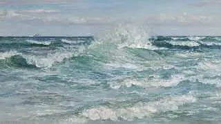 Ocean Breeze Aesthetic | Antique TV Wall Art with Coastal Elegance