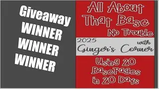 Base Page Giveaway Winner!