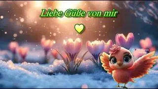 Guten Morgen ☕ Wenn selbst im kalten Wei&szlig; schon Farbe w&auml;chst 🤗  Liebe Gr&uuml;&szlig;e f&uuml;r einen sch&ouml;nen Tag 💕
