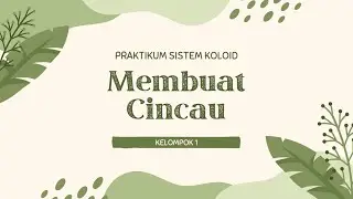 praktikum koloid cincau / es cuing | kelompok 1 [ kimia ] ༉‧₊˚✧