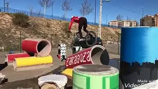 Entrenando con Abel Mustieles en Zaragoza.