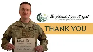 Thank You For Supporting Military Spouses