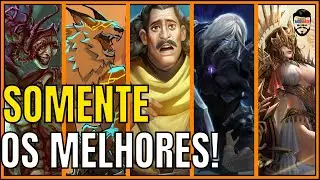 TOP 5 CARD GAMES! S&Oacute; OS MELHORES JOGOS NFT's DE CARTAS!
