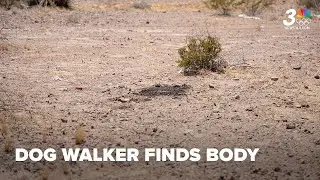 Dog walker finds body behind new construction