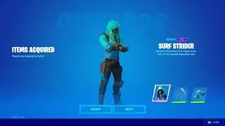 Unlocking Surf Strider In Fortnite!!