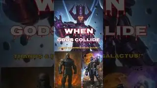 When Gods Collide &ndash; Thanos & Darkseid vs Galactus #marvel #mcu #dc