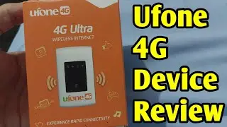 Ufone 4g Internet Device Review - by Dani tech