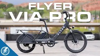 Обзор Flyer Via Pro | Двухколесная тележка для перевозки детей и грузов