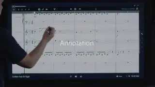 Microsoft Surface Hub   Microsoft Surface Hub and StaffPad demo