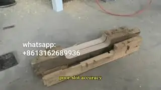 Wood Pallet Notching Machine Pallet slotting machine#woodworkingmachine