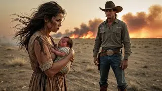 She Carried Her Newborn Across A Burning Plain, A Cowboy Gave Them Shelter And Hope