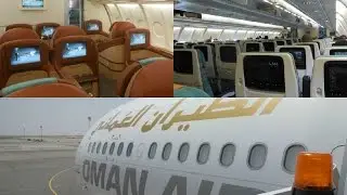 Oman Air │ Inflight experience to Frankfurt - 