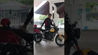 Triumph Trident 660 Cold Start #bikelife #motovlog