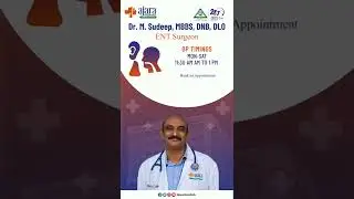 Dr. M. Sudeep MBBS, DNB, DLO | ENT Surgeon | #ajarahospitals | #warangal | #yshortsindia
