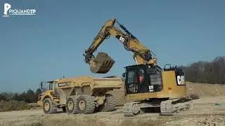 Piquand TP - Construction d&rsquo;une plateforme industrielle de 28 000 m2 - Entreprise ROVIP &agrave; Ceyz&eacute;riat