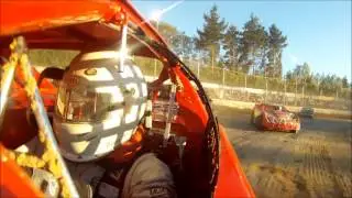 Paddy North 46e super Saloon Race 2 Woodford Glen 5th jan