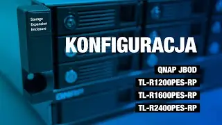 Obudowy JBOD QNAP - cz. 2 - konfiguracja