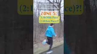 3-min Per Mile (2:10/km) Running Pace for Zone 5?! Higher Running Pace Intensity Spectrum Chart 🏃🏻