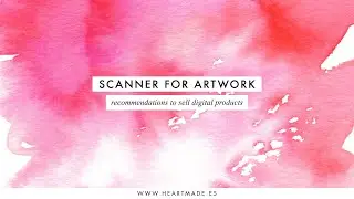 Scanner for artwork recommendations to sell digital products