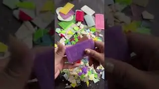 掰皂片 超解压 #洗衣皂 #香皂 谁能抗拒了掰皂片的视频