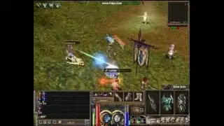 Priston Tale Knight em PvP