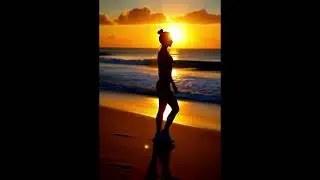 Animated Musical Story | Sunset Bossa Nova | A Beach Journey with Mercedes (Music Video)