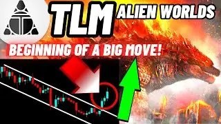 Beginning Of a Big Move Of TLM Alien Worlds Crypto Coin