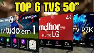 As 6 MELHORES TVs de 50&rdquo; Polegadas para comprar em 2026! N&Atilde;O ERRE NA COMPRA