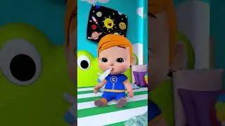 🎶Baby Wake Up Song 🎶 Kids Songs & Nursery Rhymes #shorts #trending #song #3d