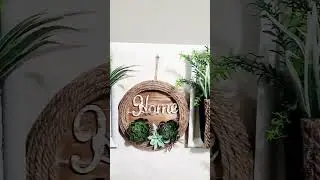 Rustic Wall Planters Using Dollar Tree Items #diy #crafts #dollartree #diycrafts #fyp #decor #rustic